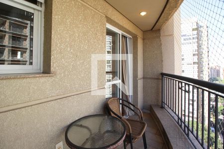 Varanda de apartamento para alugar com 2 quartos, 59m² em Vila Nova Conceição, São Paulo