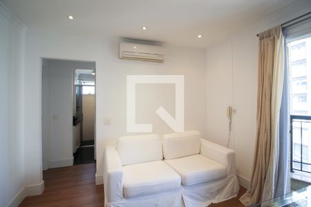 Sala de apartamento para alugar com 2 quartos, 59m² em Vila Nova Conceição, São Paulo
