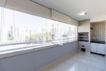 Varanda da Sala de apartamento à venda com 3 quartos, 113m² em Vila Andrade, São Paulo