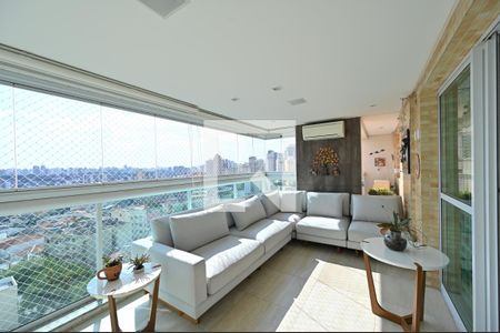 Varanda Gourmet de apartamento à venda com 3 quartos, 205m² em Vila da Saúde, São Paulo