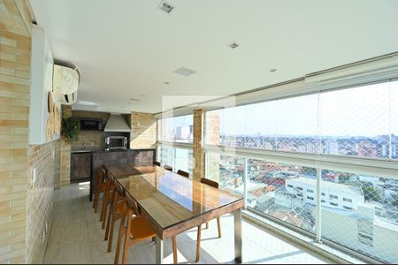 Varanda Gourmet de apartamento à venda com 3 quartos, 205m² em Vila da Saúde, São Paulo