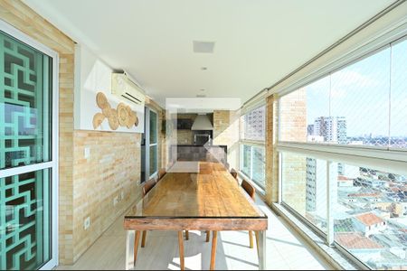 Varanda Gourmet de apartamento à venda com 3 quartos, 205m² em Vila da Saúde, São Paulo
