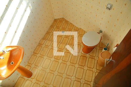 Banheiro (térreo)  de casa à venda com 3 quartos, 154m² em Jardim Irene, São Bernardo do Campo