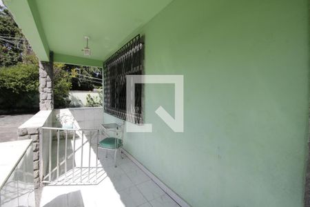 Varanda da Sala de casa à venda com 4 quartos, 142m² em Taquara, Rio de Janeiro