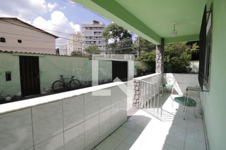 Varanda da Sala de casa à venda com 4 quartos, 142m² em Taquara, Rio de Janeiro