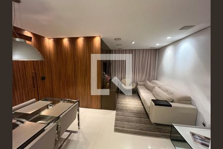 Sala de apartamento à venda com 2 quartos, 67m² em Belvedere, Belo Horizonte