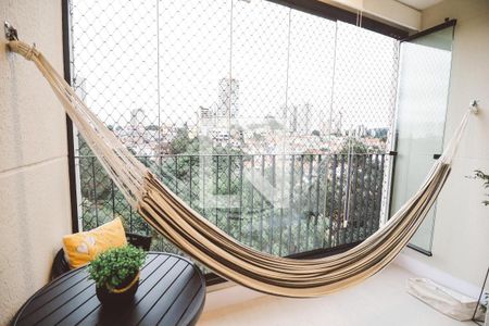 Varanda da Sala de apartamento à venda com 3 quartos, 70m² em Jardim Paraíso, São Paulo