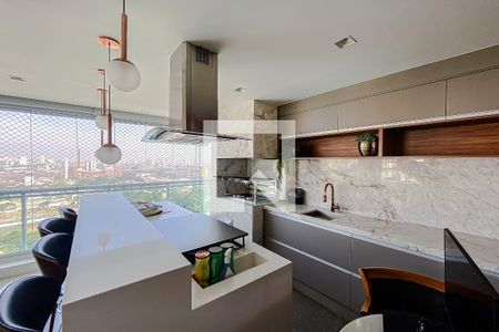 Varanda da Sala de apartamento à venda com 5 quartos, 250m² em Água Branca, São Paulo