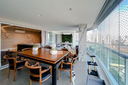 Varanda da Sala de apartamento à venda com 5 quartos, 250m² em Água Branca, São Paulo