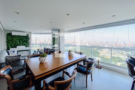 Varanda da Sala de apartamento à venda com 5 quartos, 250m² em Água Branca, São Paulo