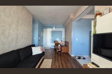 Sala de apartamento à venda com 2 quartos, 62m² em Vila Apiai, Santo André