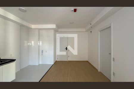Sala, Cozinha e Área de Serviço de apartamento para alugar com 1 quarto, 50m² em Santo Amaro, São Paulo