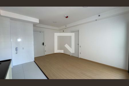 Sala, Cozinha e Área de Serviço de apartamento para alugar com 1 quarto, 50m² em Santo Amaro, São Paulo