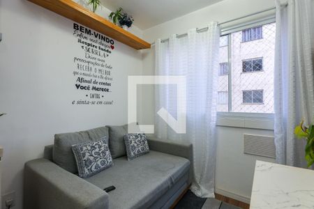 Sala de apartamento para alugar com 1 quarto, 25m² em Paraíso do Morumbi, São Paulo