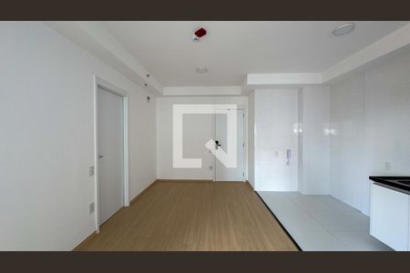 Sala, Cozinha e Área de Serviço de apartamento para alugar com 1 quarto, 50m² em Santo Amaro, São Paulo