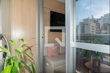 Varanda do Quarto de kitnet/studio para alugar com 1 quarto, 35m² em Consolação, São Paulo