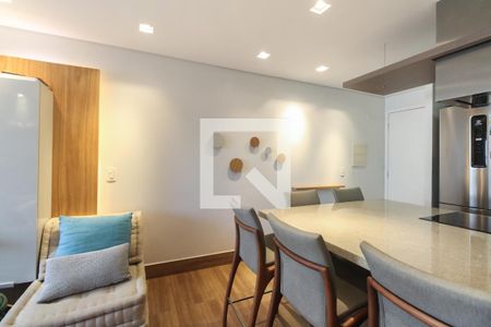 Sala  de apartamento à venda com 2 quartos, 54m² em Vila Gomes Cardim, São Paulo