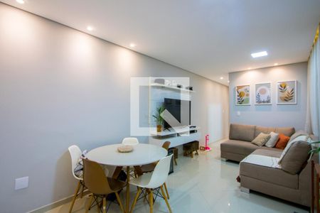 Sala de apartamento à venda com 2 quartos, 64m² em Vila Pires, Santo André