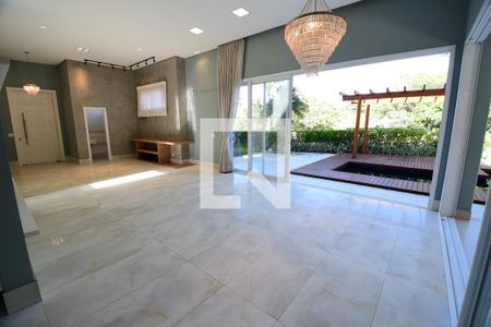 Sala de casa de condomínio à venda com 3 quartos, 310m² em Residencial Parque dos Alecrins, Campinas