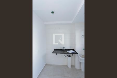Sala, cozinha e área de serviço de apartamento à venda com 1 quarto, 45m² em Vila Santa Edwiges, São Paulo