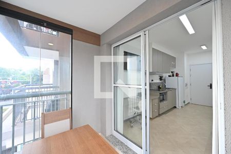 Varanda de kitnet/studio para alugar com 1 quarto, 34m² em Vila Clementino, São Paulo