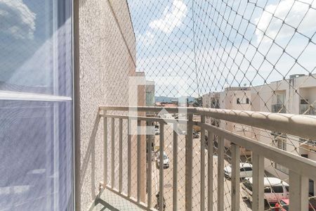 Varanda da Sala de apartamento para alugar com 2 quartos, 55m² em Vila Nova Aparecida, Mogi das Cruzes