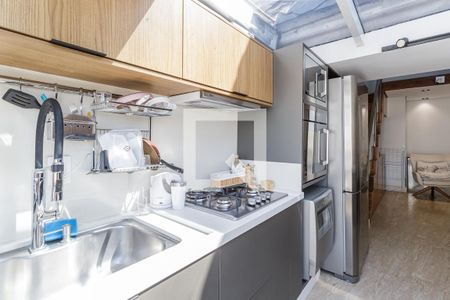 Sala/Cozinha de apartamento para alugar com 2 quartos, 100m² em Itaim Bibi, São Paulo