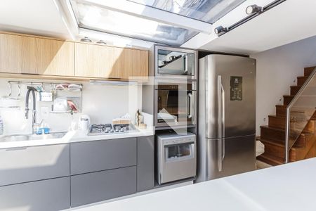 Sala/Cozinha de apartamento para alugar com 2 quartos, 100m² em Itaim Bibi, São Paulo