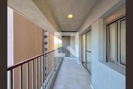 Sacada de apartamento para alugar com 1 quarto, 35m² em Santo Amaro, São Paulo