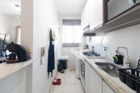 Cozinha e Área de Serviço de apartamento à venda com 3 quartos, 111m² em Teresópolis, Porto Alegre