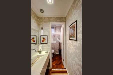 Lavabo de apartamento à venda com 4 quartos, 127m² em Vila Regente Feijó, São Paulo