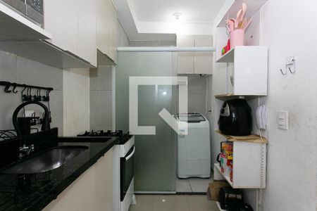 Cozinha de apartamento para alugar com 2 quartos, 35m² em Tatuapé, São Paulo