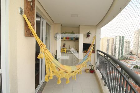 Varanda da Sala de apartamento à venda com 3 quartos, 116m² em Ipiranga, São Paulo
