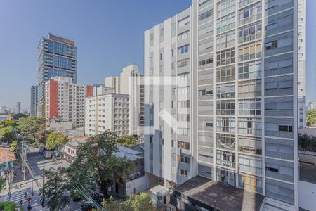 Vista da Varanda de kitnet/studio para alugar com 1 quarto, 30m² em Pinheiros, São Paulo