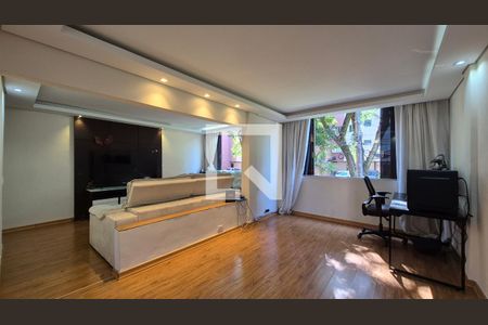 Sala  de apartamento à venda com 2 quartos, 71m² em Vila Guiomar, Santo André