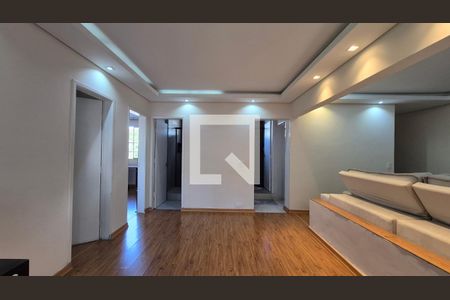 Sala  de apartamento à venda com 2 quartos, 71m² em Vila Guiomar, Santo André