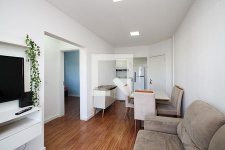 Sala de apartamento para alugar com 2 quartos, 54m² em Jardim Marilu, Cotia