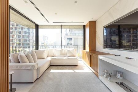 Sala de apartamento à venda com 4 quartos, 269m² em Itaim Bibi, São Paulo