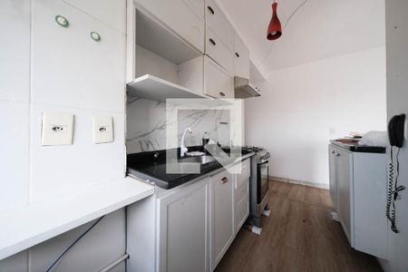 Sala/Cozinha de apartamento à venda com 2 quartos, 48m² em Jardim Castelo, São Paulo