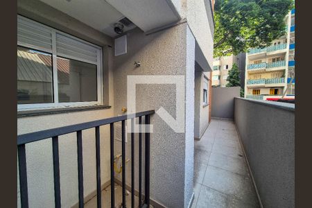 Varanda de kitnet/studio para alugar com 1 quarto, 40m² em Vila Buarque, São Paulo