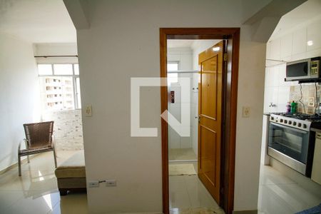 Sala de apartamento para alugar com 1 quarto, 45m² em Guilhermina, Praia Grande