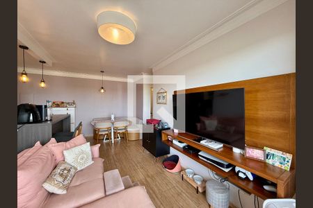 Sala  de apartamento para alugar com 2 quartos, 75m² em Campo Belo, São Paulo