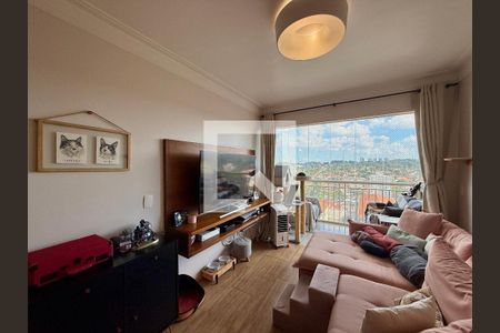 Sala  de apartamento para alugar com 2 quartos, 75m² em Campo Belo, São Paulo