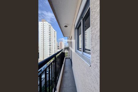 Varanda da Sala de apartamento para alugar com 2 quartos, 50m² em Vila Prudente, São Paulo