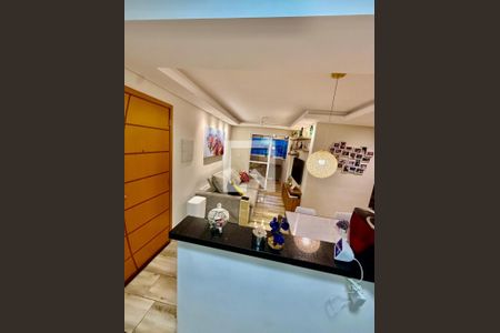 Sala de apartamento à venda com 2 quartos, 52m² em Vila Humaita, Santo André