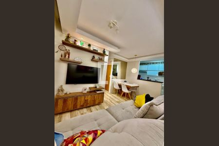 Sala de apartamento à venda com 2 quartos, 52m² em Vila Humaita, Santo André