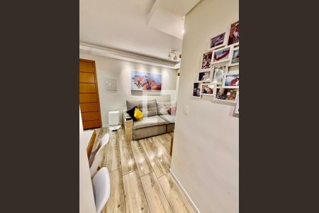 Sala de apartamento à venda com 2 quartos, 52m² em Vila Humaita, Santo André