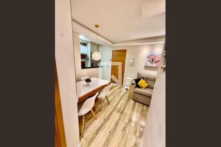 Sala de apartamento à venda com 2 quartos, 52m² em Vila Humaita, Santo André