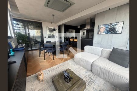 Sala de apartamento à venda com 3 quartos, 130m² em Vila Olímpia, São Paulo