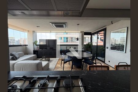 Sala de apartamento à venda com 3 quartos, 130m² em Vila Olímpia, São Paulo